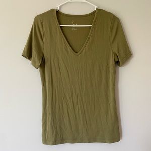 A New Day Short Sleeve V Neck